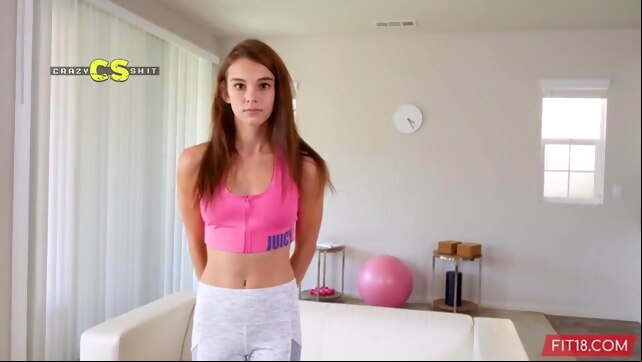 The ultimate 18 year old rookie xxx blowjob video